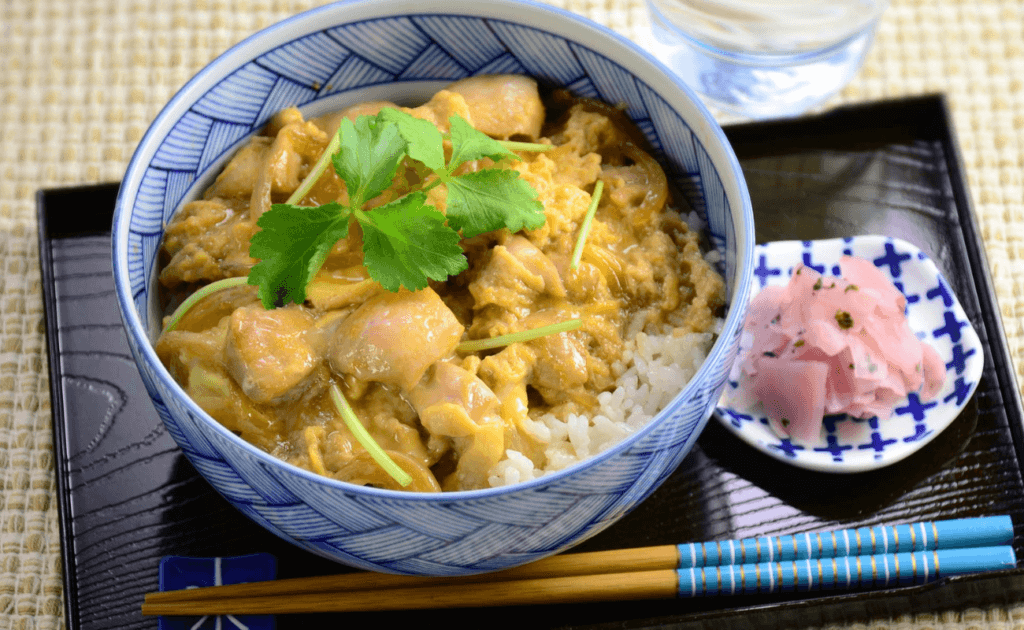 prepare donburi